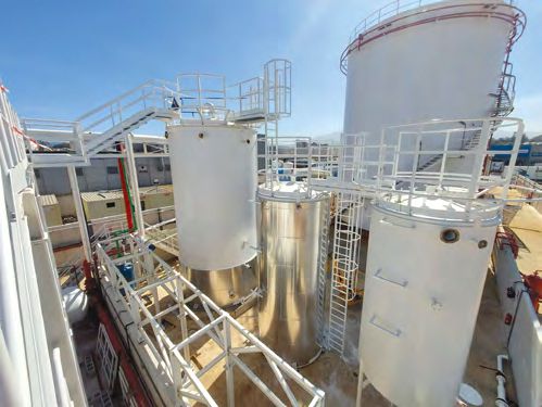 Unidade de destilação para regeneração de hidrocarbonetos – Algeciras